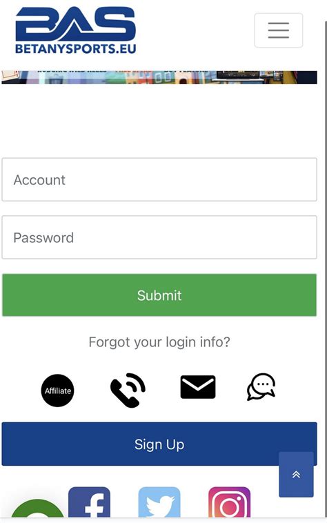 betanysports eu login page